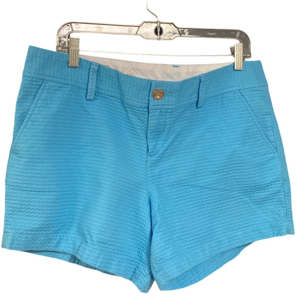 Lilly Pulitzer blue the Callahan shorts size 14